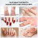 Buy Lavinda 80 Piece Small Sanding Bands - 180 Grit Zebra Nail Drill Bits for Acrylic Gel Removal & Nail Salon Use - International Shipping - Buy Online on GoSupps.com