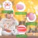 BPA Free Baby Teething Toys 2 Pack - Soothing Hand & Remote Control Teethers for Babies 0-12 Months | Soft Infant Chew Toys in Pink Duck & Remote Design - Buy Online on GoSupps.com