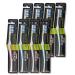 REACH Essential Care Interdental Medium Toothbrush Single Pack x 8 Full Head Hard Bristle Manual Toothbrushes Variety Colors Multipack Daily Oral Enamel Dental Care Medium 8 Count (Pack of 1)
