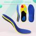 Premium Sport Insoles for Plantar Fasciitis Relief | Medium Arch Support | Shock Absorption | Orthotics Shoe Insert for Men and Women | Breathable & Anti-Slip Design | XL Size (Men 10-13) - Buy Online on GoSupps.com