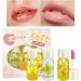  Hongjingda Lip Plumper Shine Ginger Tinted Color-Changing Lip Oil - Shine Light Temperature Color Changing Lip Stain Lip Balm Long-Lasting Lips That Don't Dry Out Easily - Buy Online on GoSupps.com