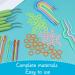 6 Pcs Green Loom Knit Hook Set with Rubber Handle, Plastic Needles, Cable Stitch Holders for Knitting - Buy Online on GoSupps.com