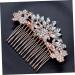 Housoutil 1pc Crystal Hair Comb Hair Accessory for Women Bridal Hair Accessories Bridal Hair Comb Rhinestone Hair Clip Combs for Women Hair Combs Bridal Haircombs Headgear Bride Rhinestones - Buy Online on GoSupps.com