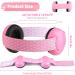 Best Baby Ear Protection for Newborns | Foldable Noise Cancelling Ear Defenders for Infants 0-2 | Hearing Protection & Comfort - Buy Online on GoSupps.com