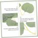 50pcs Artificial Willow Leaves Faux Eucalyptus Green Leaves Simulated Leaves Decor Greenery Decor Faux Stems Green Home Decor Plastic Plants Stems Garland Leaf Wedding Glossy Cloth Green 2 14X13.5CM - Buy Online on GoSupps.com