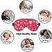 Valentine's Day Unisex Eye Mask - Soft Adjustable Sleeping Face Mask for Ultimate Comfort - Buy Online on GoSupps.com