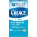 Colace Clear Stool Softener Soft Gel Capsules Constipation Relief Doctor Recommended Brand 50mg Docusate Sodium 42ct and 28ct Bundle - Buy Online on GoSupps.com