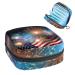 GIAPB Period Bag Sanitary Napkin Storage Bag Period Pouch Travel Makeup Bag Independence Day American Color3122