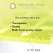 Missouri Star Quilt Triangle Template | 8 Inch Acrylic 60 Degree Ruler for Charm Packs & Layer Cakes | Triangle Quilt Template for Cutting & Sewing - Green - Buy Online on GoSupps.com