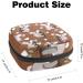 Koala Heart Pattern Sanitary Napkin Storage Bag | Menstrual Pad Pouch for Women | Portable Menstrual Period Bag | Zippered Tampons Collection Bag - Color 13 - Buy Online on GoSupps.com