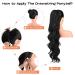 SEIKEA 26 Ponytail Extension for Black Women - Natural Soft Clip in Synthetic Hairpiece 160g, Chestnut Brown with Dirty Blonde Highlights - Buy Online on GoSupps.com