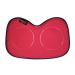 Skwoosh Row Pad Seat Cushion for Masters, Students, Scullers, Dragonboat, Outriggers, Accessories | Fits Concept2 | Gel Pressure Sitz Bone Comfort Relief | Made in USA Red