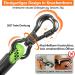 X Xben 20m Dog Tow Line - Thick Leash with Padded Handle & Lockable Carabiner for Small & Medium Dogs - Ideal Training Line in Apple Green - Buy Online on GoSupps.com