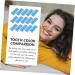 Hapinary Tooth Color Card 30-Count For Accurate Shade Matching | Teeth Whitening & Bleaching Guide - Buy Online on GoSupps.com
