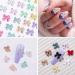 Bows For Nails Bow Nail Stickers Nail Art Rhinestones Bow Nail Charms 200PCS Colorful Nail Bow Resin Bow Gems for Nails Cute Nail Gems for Nails and DIY Crafts Colorful - Buy Online on GoSupps.com