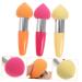 Shop Housoutil 3pc Foundation Sponge & Brush Set | Powder & Concealer Brushes for Flawless Makeup - Travel-Friendly Makeup Tools - Buy Online on GoSupps.com