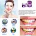 V34 Activated Charcoal Tooth Whitening Powder - Removes Coffee, Tea, Wine Stains - Safe & Gentle Natural Whitener - Purple - Buy Online on GoSupps.com