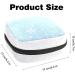 GIAPB Sanitary Napkin Storage Bag | Period Tampon Makeup Pad Pouch | Snowflake Blue Pattern Color 5403 - Buy Online on GoSupps.com