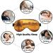 Autumn Golden Grass Night Blackout Eyeshade - Comfortable Elastic Strap for Travel Naps & Relaxation | International Shipping Available - Buy Online on GoSupps.com
