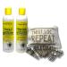Dreadlock Shampoo & Conditioner Set Bundle:3 Items with Jamaican Mango & Lime Hydrating 8oz Set with UniBeauties Retwist Kit Loc Accessories | Dreadlock & Natural Hair Care for Men & Women