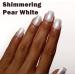 Pearl White Nail Polish - Nail Varnish Quick Dry & Long Lasting Aurora Shine Nail Polishes Pearlescent Nail Paint Shiny Glitter Nail Polishes DIY Manicure Nail Paint for Women ABJ10 - Buy Online on GoSupps.com