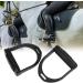 Buy Doact Iron Stirrups for Adults & Kids - Black Rubber & Plastic Medium Dressage Safety - Perfect for Young Equestrians - Buy Online on GoSupps.com