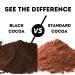 Premium Black Cocoa Powder - 1 Lb | Rich and Intense Flavor - Buy Online on GoSupps.com