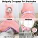 WUFanc Super Absorbent Dog Bathrobe - Quick Dry Adjustable for All Sizes - Comfort for Large Medium & Small Dogs (XL) - Buy Online on GoSupps.com