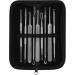 Blackhead Remover Tool JOLIFILE Upgraded 9 Pcs Pimple Popper Tool Kit Extractor Tools with Tweezers Removal Comedone Whitehead Set Large Size-Silver - Buy Online on GoSupps.com