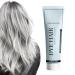 Coloriage des cheveux naturels - 100 ml de cr me tonalisante pour couvrir les cheveux gris l'action nourrissante et l' clat visible | Traitement long terme pour les hommes et les femmes ayant un ef