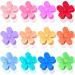 Flower Hair Clips 12 Pack Flower Claw Clips Cute Hair Clips Large Dasiy Claw Clips For Women Gilrs Thick Hair Long Thin Hair Big Hair Accessories For Women Girls Gifts 12 Colors (Macaron Color) E: Pink Rose Red Purple ...