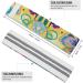 Buy Resistance Bands - Elastic Leg Bands with Green Circle Print | Top Fitness Exercise Bands for Home Workouts - Buy Online on GoSupps.com
