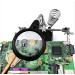 Magnifying Glass LED 3X Magnifying Lamp Metal Clamp Reading Jewellery Loupe Watch and Electronic Repair Magnifier Vision - Buy Online on GoSupps.com