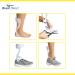 Semi-Rigid AFO Brace for Flaccid Foot Drop - Left Foot Men's Support with Moldable Footplate - Buy Online on GoSupps.com