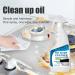 Household Kitchen Cleaner | Powerful Oil Stain Remover - Easy to Use Cleaning Kitchen Tools for Removing Sticky or Greasy Leftover Pettis - Buy Online on GoSupps.com