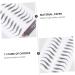 Housoutil Black Makeup 12 Sheets Waterproof Eyebrow Stickers Imitation Eyebrow Sticker Eyebrow Tool Make up 3d Makeup Tools - Buy Online on GoSupps.com