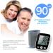 Rechargeable Wrist Blood Pressure Monitor with Voice, Large LCD Display & Memory - Carrying Case Included - Buy Online on GoSupps.com
