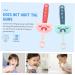 Minkissy 360-Degree Toothbrush Set for Toddlers - Silicone Baby Toothbrushes for Children - Travel-Friendly Toothbrushes (2 Pack) - Buy Online on GoSupps.com