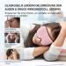 Umisleep 2024 Weighted Sleep Mask for Men & Women - 3D Light Blocking Eye Mask for Travel & Yoga | Pressure Relief Adjustable Belt 120g Pink - Buy Online on GoSupps.com