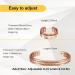 Stylish Copper Bracelet for Women - Adjustable Pure Copper Magnetic Braid Ring | Perfect Fashion Jewelry Gift - Buy Online on GoSupps.com