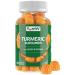 Curcumin Turmeric Gummies Extra Strength 2000mg 8:1 Extract Turmeric Supplement Gummies with Black Pepper & Ginger Vegan Non-GMO Joint Support Chewables Peach Flavor 60 Count 60 Count (Pack of 1)