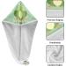 Green Small Frog Hair Towel 2 Pack - Super Absorbent Quick Dry Hair Turbans for Women & Girls | Perfect Hair Drying Solution - Buy Online on GoSupps.com
