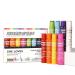 8PCS Tinted Lip Balm with Vaseline 8 Colored Lip Balm Set Natural Plumping Lip Balm Pack Girls PH Lip Balm Bulk Small Gifts Lipstick Sets For Women Hydrating Lip Tint Balm Soft Chap Sticks Pack