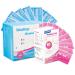 Pregnancy Test Ovulation Test Strips 25 Pregnancy Strips 10 MIU/ml Early Detection Pregnancy Tests and 50 LH Tests Combo Fertility Kit