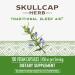 Nature's Way Skullcap Herb 850 mg - 100% Vegan Capsules | Natural Anxiety Relief - Buy Online on GoSupps.com