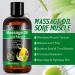Massage Oil for Sore Muscle Joint Pain Relief 250ml Massage Oils for Massage Therapy Relaxing Moisturizing Body Oil for Men and Women - Buy Online on GoSupps.com