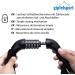 Gipfelsport Bicycle Lock - Secure Chain Lock with Combination for Kids & Adults - Black | International Shipping Available - Buy Online on GoSupps.com