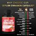 Ceylon Cinnamon Capsules 5100mg - Antioxidant Support - 120 Capsules with Berberine, Apple Cider Vinegar, Turmeric & Ginseng - Buy Online on GoSupps.com
