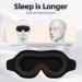 Cozslep Sleep Mask for Men & Women - 3D Light-Blocking Eye Mask Comfortable Blindfold for Sleeping Ideal for Side Sleepers - Buy Online on GoSupps.com