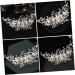 Mikinona Alloy Pearl Hair Comb Bridal Headdress Wedding Hair Comb Bridal Pearl Headwear Pearl Headpiece Headwear Decor Crystal Headdress Pearl Hair Combs Bride Hair Comb Bridal Headwear - Buy Online on GoSupps.com